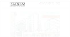 Desktop Screenshot of maxamproperty.com